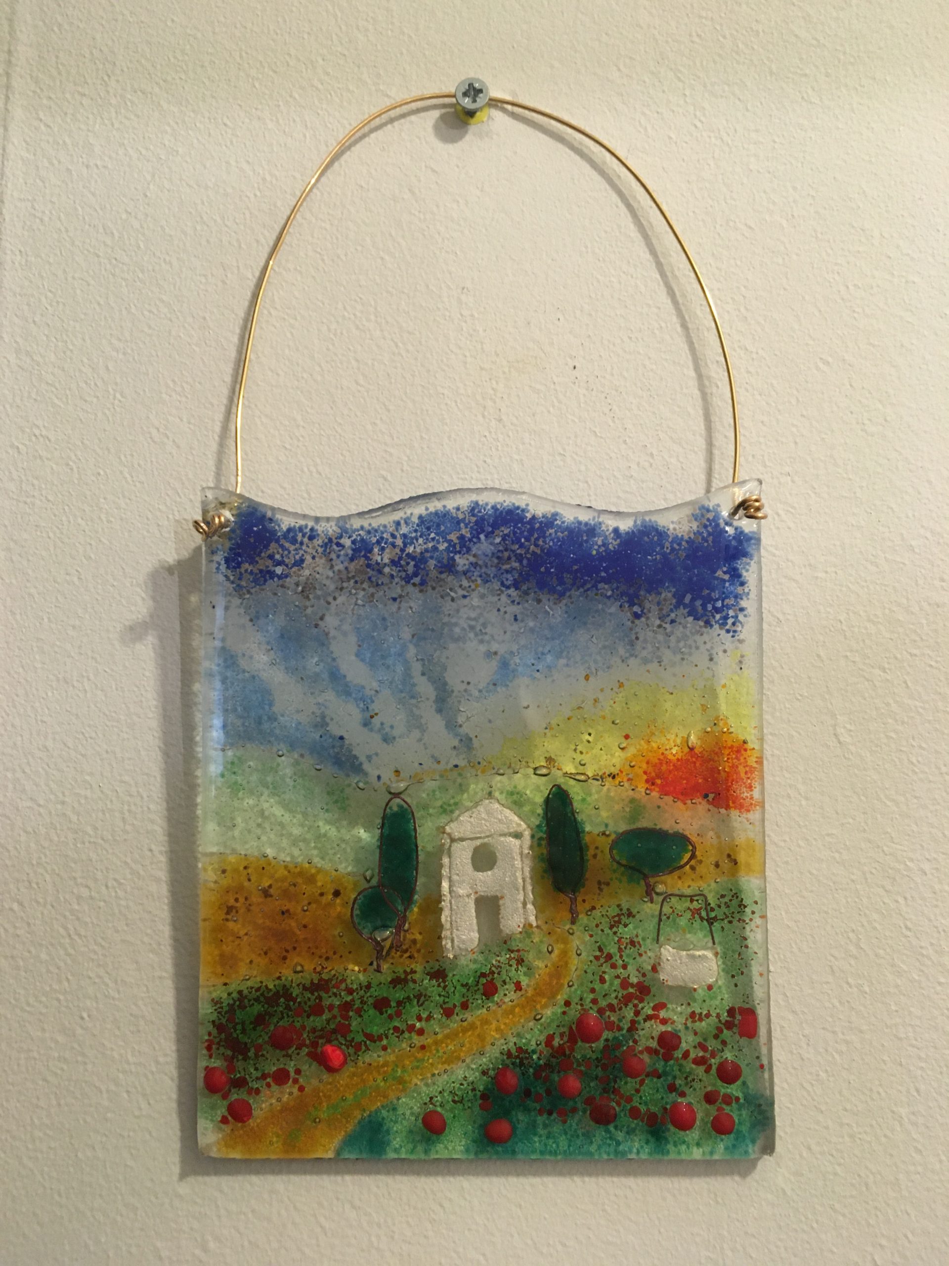 'Tuscan Chapel' Fused Glass